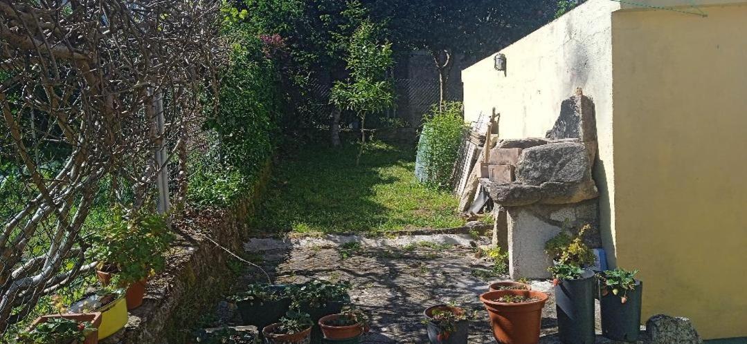 Casita Con Terreno A 10 Minutos Del Centro De Vigo Vila Moaña Exterior foto